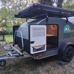 Mini Caravane La Baroudeuse Nomade Camper à Beaupréau, Cuisine, Porte Vélos, Tente De Toit 2026 (15)