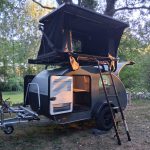 Mini Caravane La Baroudeuse Nomade Camper à Beaupréau, Cuisine, Porte Vélos, Tente De Toit 2026 (24)