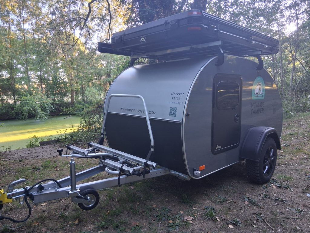 Mini Caravane La Baroudeuse Nomade Camper à Beaupréau, Cuisine, Porte Vélos, Tente De Toit 2026 (3)